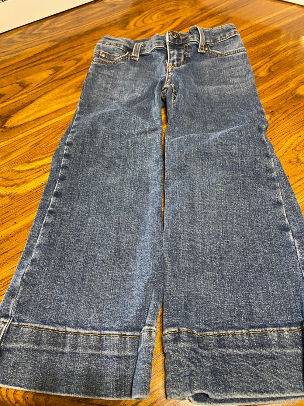 Wrangler girls Jeans Set in Light Blue and Dark Blue 4t - Picture 11 of 11